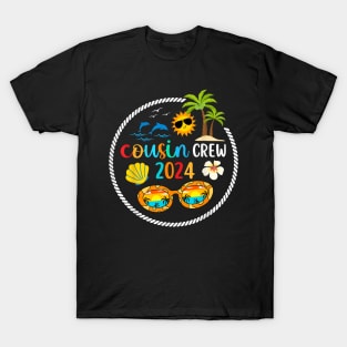 2024 Cousin Crew Summer Vacation Beach Family Trips Matching T-Shirt